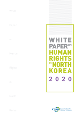 White Paper Human Rights North Korea