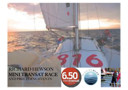 Richard Hewson Mini Transat Race