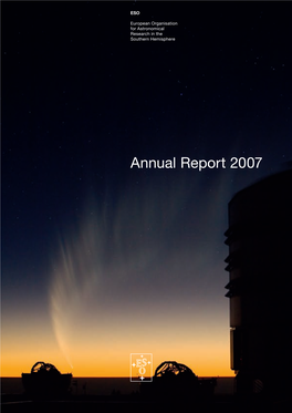 Annual Report 2007 ESO