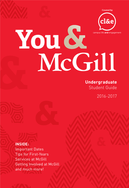 Undergraduate Student Guide 2016-2017