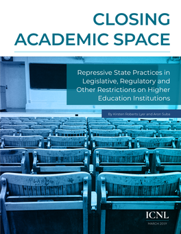 Closing Academic Space