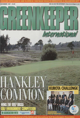 Kubota Challenge Wins the 1997 Bigga Golf Environment