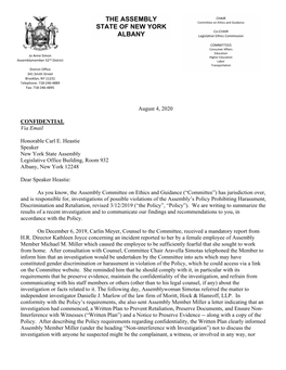 View Letter from Ethics Committee