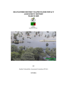 Shangombo District Rapid Flood Impact Assessment Report March 2009