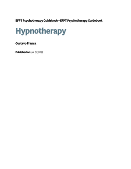 Hypnotherapy