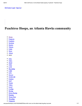 Peachtree Hoops, an Atlanta Hawks Community