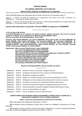 Séance Du 28 Mars 2018 Appelle Des Observations