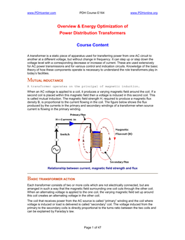 Transformers Are Used Extensively for AC Power Transmissions