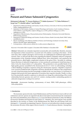 Present and Future Salmonid Cytogenetics