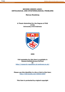 Marcus Rossberg Phd Thesis