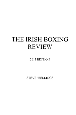 The Irish Boxing Review