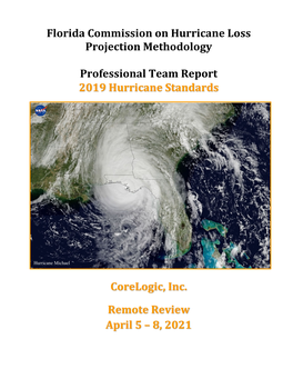 Florida Commission on Hurricane Loss Projection Methodology