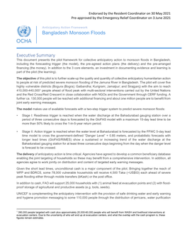 Executive Summary Bangladesh Monsoon Floods