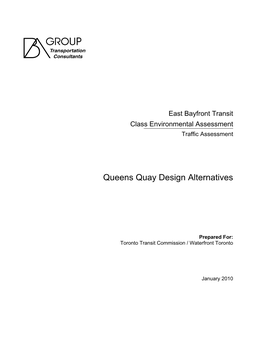 Queens Quay Design Alternatives