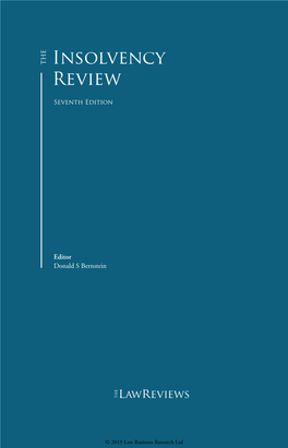 Insolvency Review Insolvency Review
