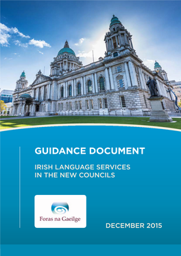 Guidance Document