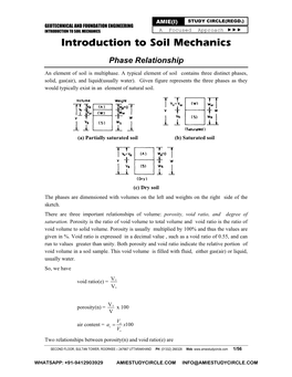 INTRODUCTION to SOIL MECHANICS a Focused Approach  Introduction to Soil Mechanics