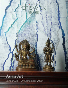 Asian Art London, 28 – 29 September 2020 Asian Art Department