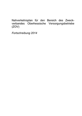 ZOV Nahverkehrsplan 2014