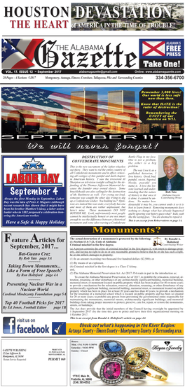 Alabama Gazette September 2017