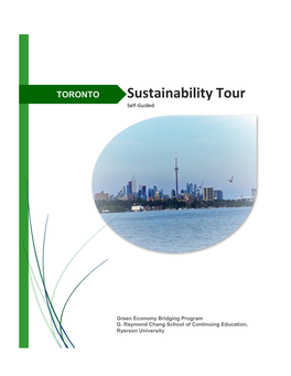 Sustainability Tour Self-Guided