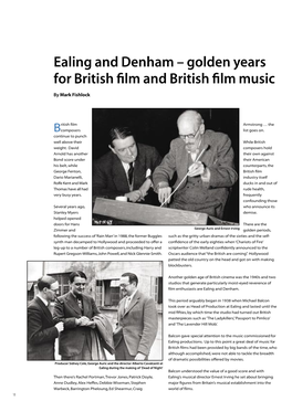 Ealing and Denham – Golden Years for British Film And