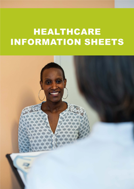 Healthcare Information Sheets Inhoudstafel