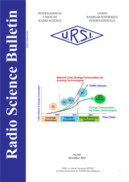 Radio Science Bulletin December 2013