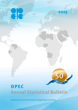 OPEC Annual Statistical Bulletin 2015