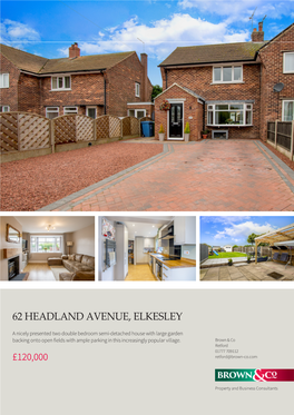 62 Headland Avenue, Elkesley