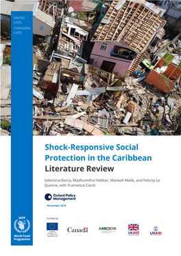 Shock-Responsive Social Protection in the Caribbean Literature Review