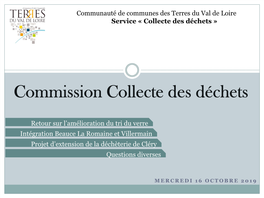Commission Collecte Des Déchets