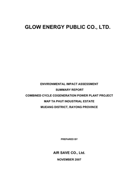 Glow Energy Public Co., Ltd