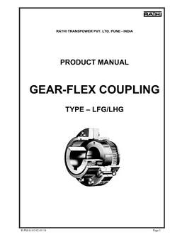 Gear-Flex Coupling