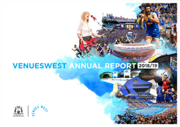 Venueswest Annual Report