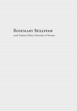 Rosemary Sullivan