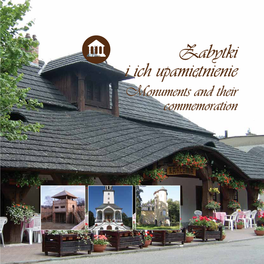 Zabytki I Ich Upamietnienie Monuments and Their Commemoration Monuments and Their Commemoration