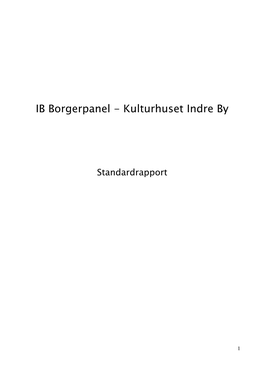 Kulturhuset Indre By