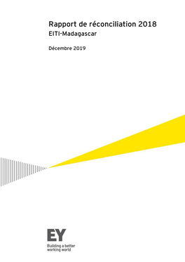 Rapport De Réconciliation 2018 – EITI-Madagascar