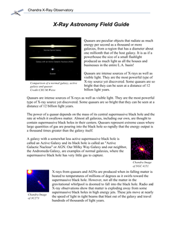 Quasars & Active Galaxies