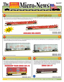 Friendship Train Series Car #2 Series Car #7 Available Mid