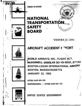 NTSB Accident Report