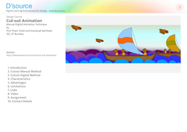 Cut-Out Animation Manual-Digital Animation Technique by Prof
