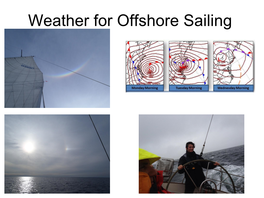 Weather for Offshore Sailing Outline