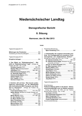 Niedersächsischer Landtag