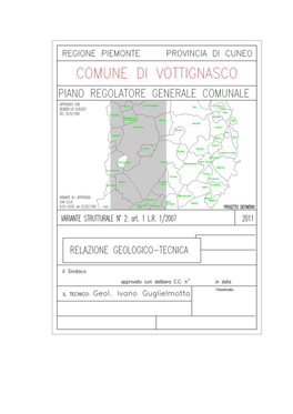 Relazione Geologico-Tecnica