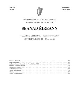 Seanad Éireann