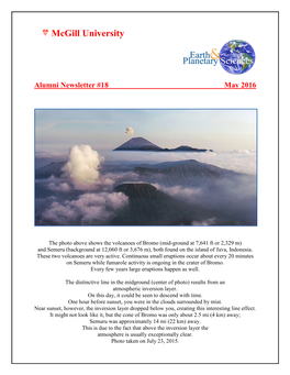 Alumni Newsletter No. 18