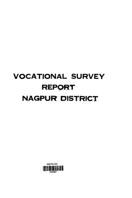 Vocational Survey Report Nagpur District