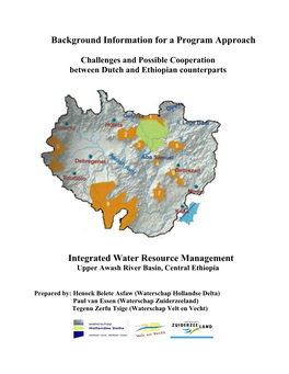 Upper Awash River Basin, Central Ethiopia